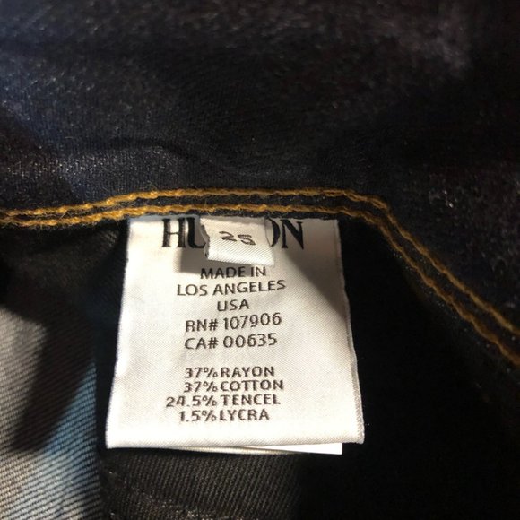 Hudson Women's Jeans - Beth - Baby Boot - Size 25 - NWOT - Picture 6 of 8